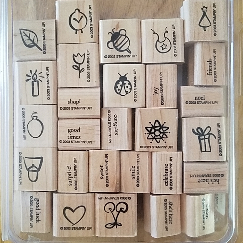 💥 Good Times Stampin Up Stamp Set Scrapbooking Card Making Crafts
